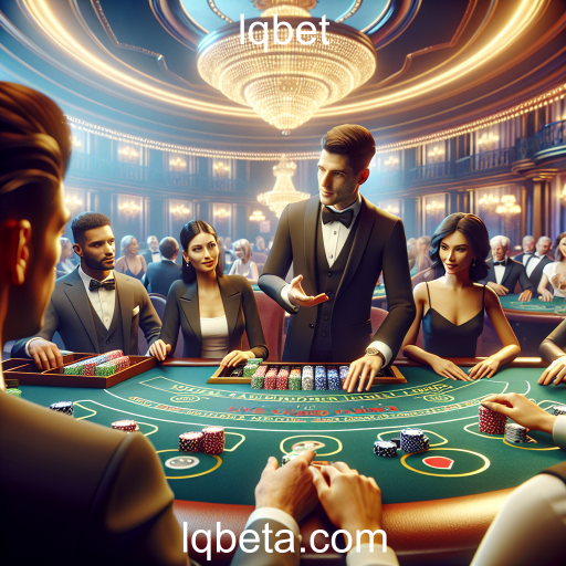 Experiência Imersiva com Cassinos Ao Vivo no lqbet